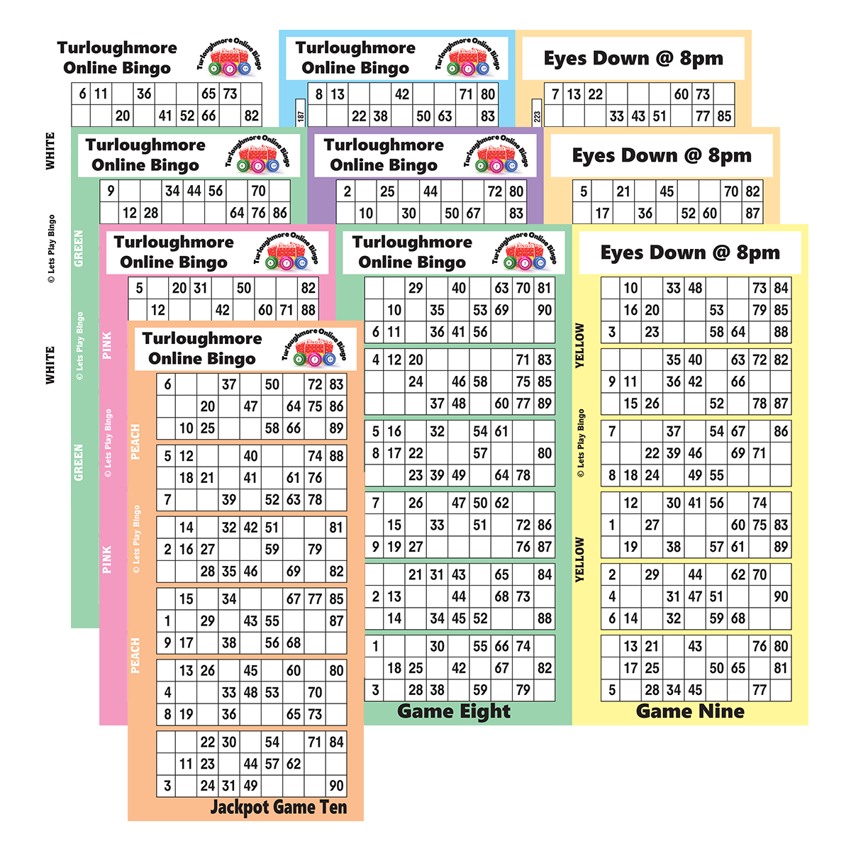 Single Book + One Flyer + One Jackpot Sheet